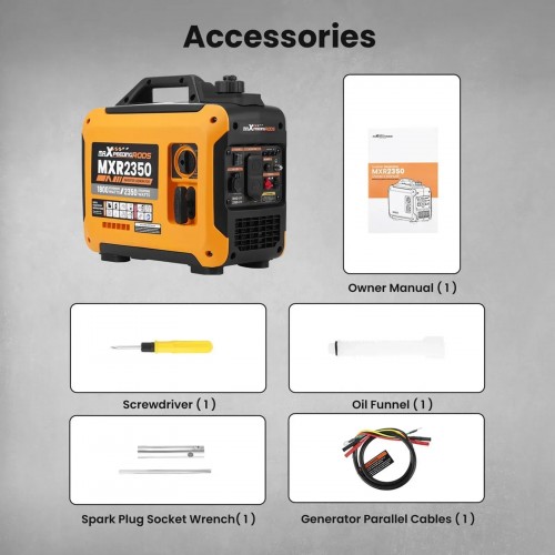 Инверторный генератор MaXpeedingRods MXR2350