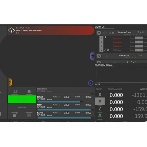 5-ти осьовий обробний центр з ЧПУ AES VEGA 5X 1632