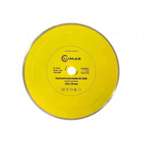 Алмазний диск Lumag суцільний DS350G