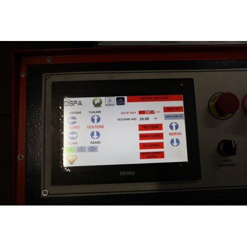 Автоматична двоколонна стрічкова пилка DISPA MAKINA D-SP 450