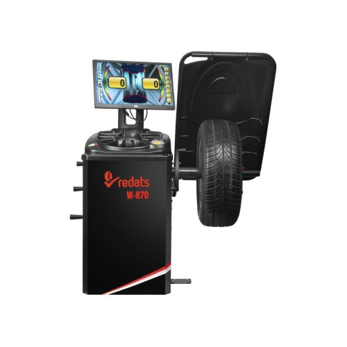Автоматичний балансувальний верстат REDATS W-870 (230 V, 8-35",лаз., ALU7)