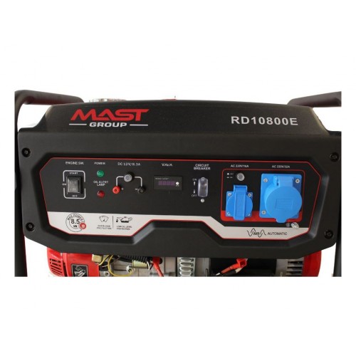 Бензиновий генератор MAST GROUP RD10800E + газова плитка Orcamp CK-505 + електричний обігрівач Gardyer HE2000