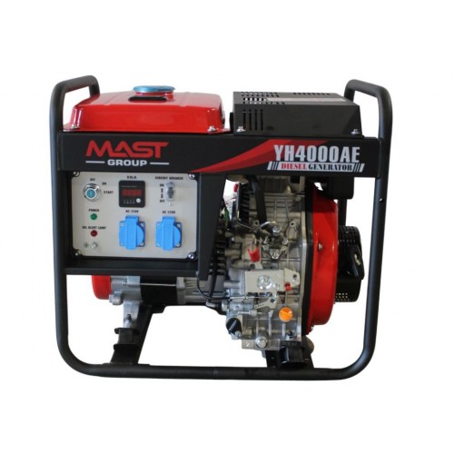 Дизельний генератор MAST GROUP YH4000AE + газова плитка Orcamp CK-505 + електричний обігрівач Gardyer HE2000