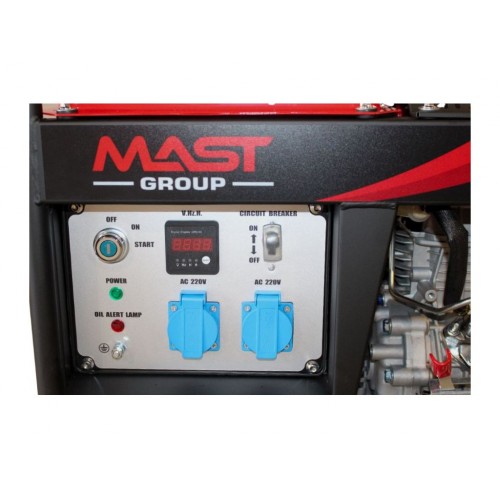 Дизельний генератор MAST GROUP YH4000AE + газова плитка Orcamp CK-505 + електричний обігрівач Gardyer HE2000