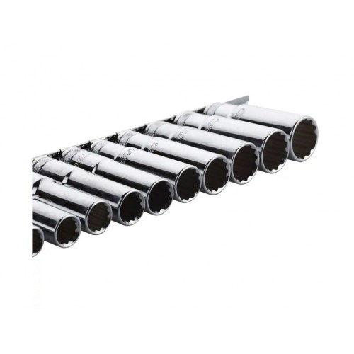 Довгі головки 1/2" 78 мм, комплект 11шт BOXO
