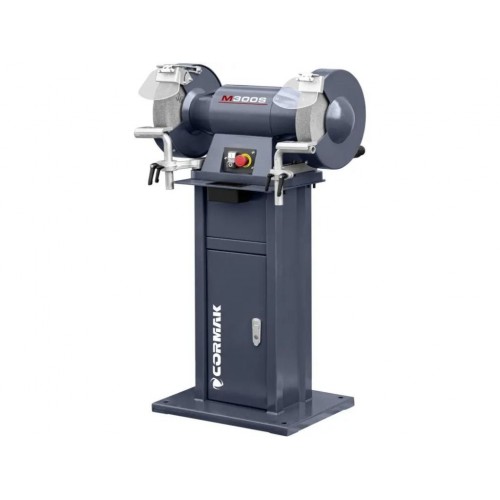 Дводискова шліфувальна машина CORMAK M300S з підставкою та витяжкою MDC1500 400V