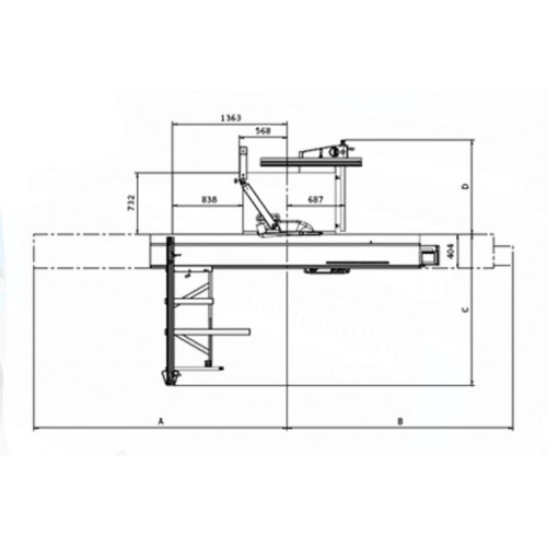 Форматно-розкрійний верстат Altendorf WA 8X