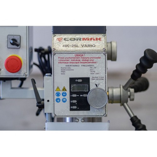 Фрезерний верстат CORMAK HK-25L Vario з підставкою