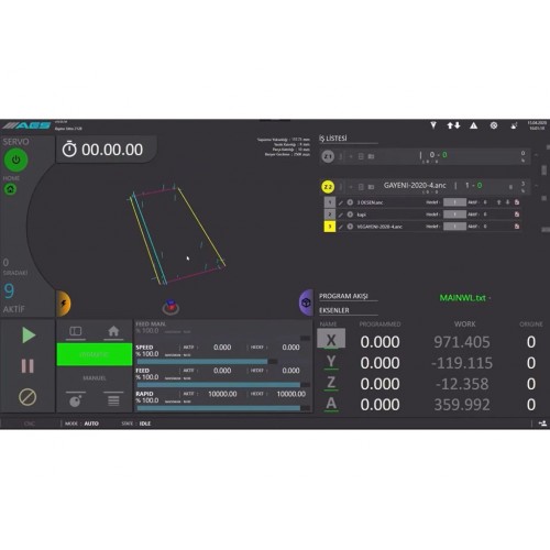 Фрезерний верстат з ЧПК AES RAPTOR ULTRA LINE 2157