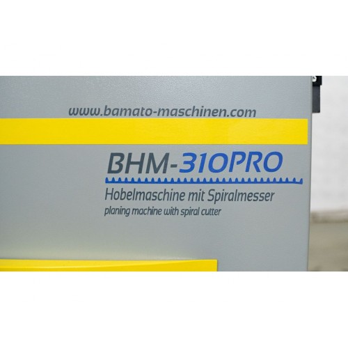 Фуговально-рейсмусовий верстат BAMATO BHM-310PRO зі спіральним ножовим валом