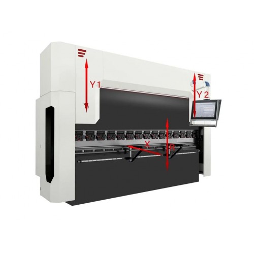 Гідравлічний прес CORMAK CNC ULTIMATE 4+1 130×3200 DA-53TX