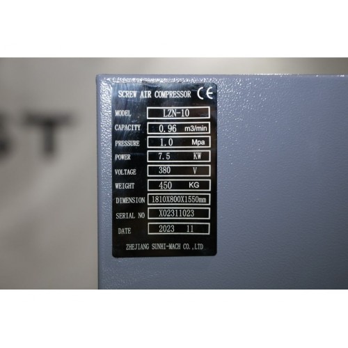 Гвинтовий компресор Mast LZN-10 COMBO inverter (осушувач + ресивер 500 л)