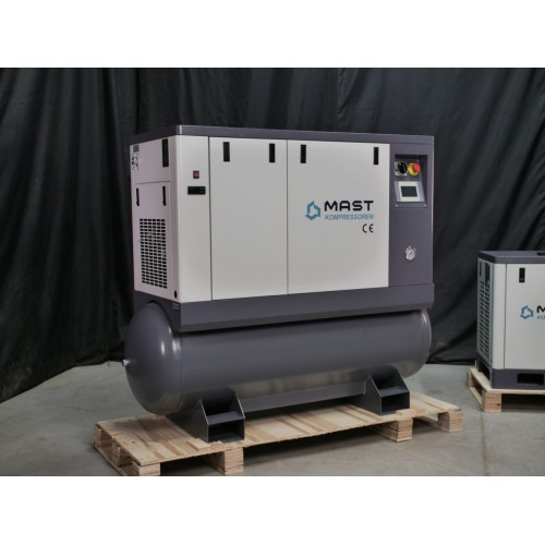 Гвинтовий компресор Mast LZN-8 COMBO inverter (осушувач + ресивер 300 л, двигун на постійних магнітах)