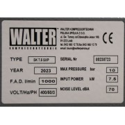 Гвинтовий компресор з ремінним приводом WALTER SK 7,5 SXP