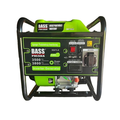 Інверторний генератор Bass Polska 5047LX + газова плитка Orcamp CK-505 + електричний обігрівач Gardyer HE2000