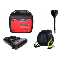 Інверторний генератор MAST GROUP YH2200i + газова плитка Orcamp CK-505 + електричний обігрівач Gardyer HE2000