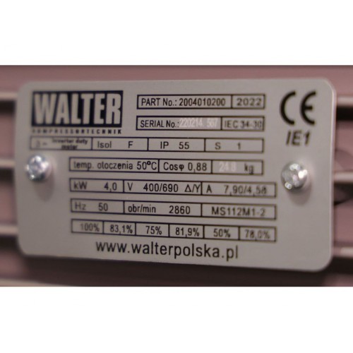 Компресор поршневий WALTER GK 630-4,0/270 P