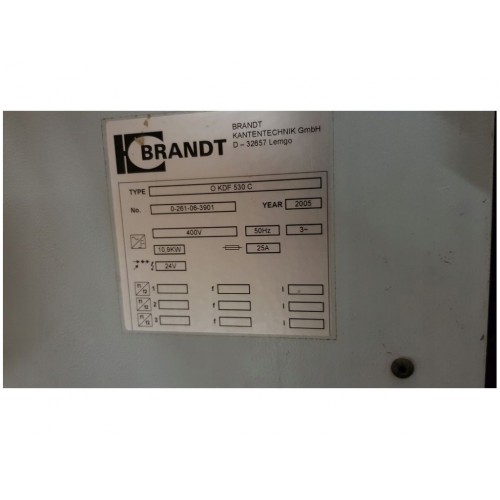 Кромкооблицювальний верстат BRANDT KDF 530 C