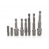 Набір перехідників до торцевих головок TAGRED TA1072 Набір перехідників до торцевих головок TAGRED TA1072