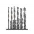 Набір свердл по металу TAGRED TA1026, 13 шт Набір свердл по металу TAGRED TA1026, 13 шт