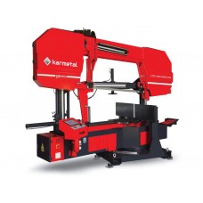 Напівавтоматична двоколонна стрічкова пила по металу Karmetal KDG 700 x 1250 DM