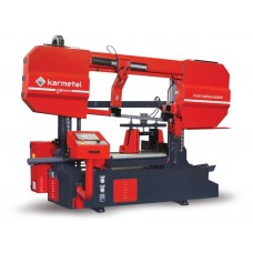 Напівавтоматична двоколонна стрічкова пила по металу Karmetal KSA 600x800