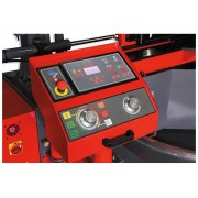 Напівавтоматична двоколонна стрічкова пила по металу Karmetal KSA 600x800