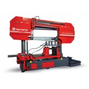 Напівавтоматична двоколонна стрічкова пила по металу Karmetal KSA-D 800x1250