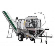 Машини для порізки та коління дров з конвеєром