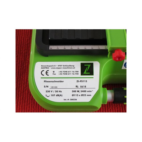 Плиткорізний верстат Zipper ZI-FS115