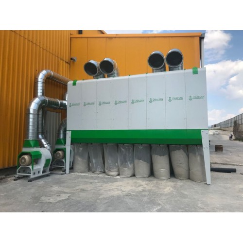 Промислова аспірація Unalsan UNS M558, 27 000 м³/год