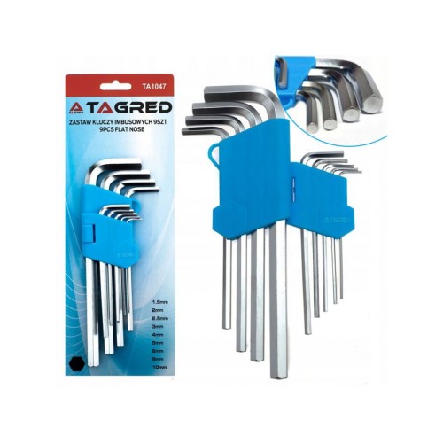 Шестигранні ключі HEX TAGRED TA1047