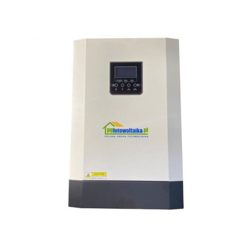 Сонячний фотоелектричний інвертор OFF-GRID PGF OG-5500 MPPT 5.5KW + WiFi + акумулятор Bass Polska AGM BP-5976 (х4)