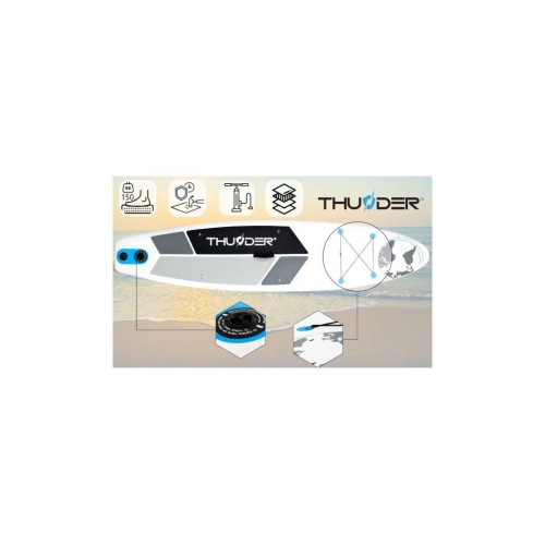 SUP-дошка THUNDER PLANET-BLUE 320