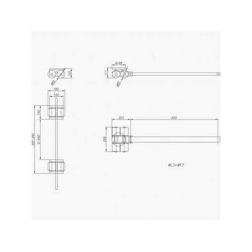 Транспортний набір WL3 + WF3