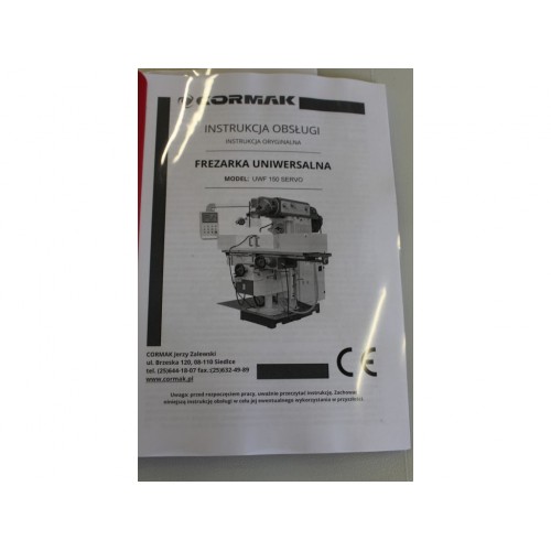 Універсальний фрезерний верстат CORMAK UWF 150 SERVO