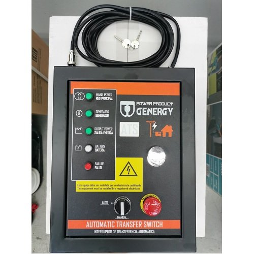 Генератор інверторний бензиновий GENERGY CRETA ATS 7,2 кВт (240017090)