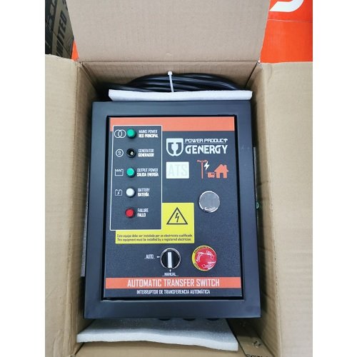 Генератор інверторний бензиновий GENERGY CRETA ATS 7,2 кВт (240017090)