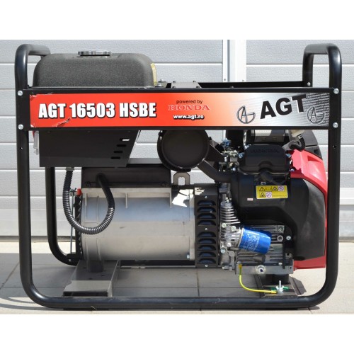 Бензиновий генератор AGT 16503 HSBE R16