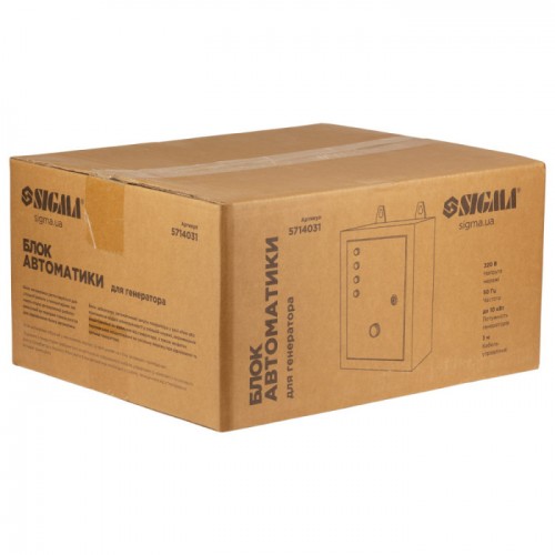 Блок автоматики 220В для інверторних генераторів до 10кВт SIGMA