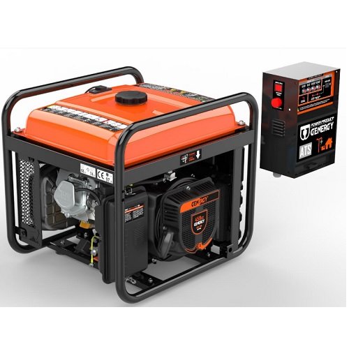 Генератор інверторний бензиновий GENERGY CRETA ATS 7,2 кВт (240017090)