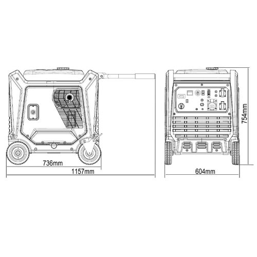 Генератор інверторний GENERGY TENERIFE RC 7,5 кВт(240038090)
