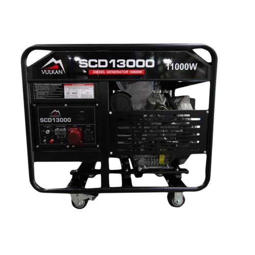 Генератор дизельний 10 кВт Vulkan SCD13000-ІІ (SCD13000-ІІ)