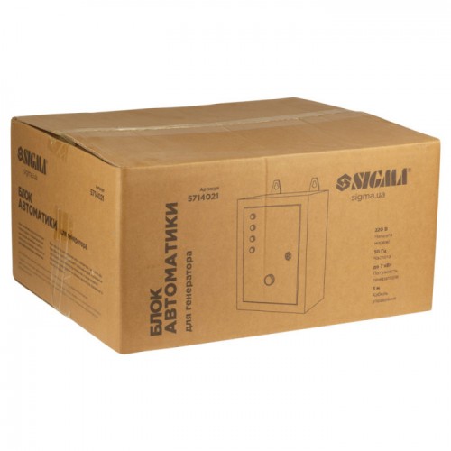 Блок автоматики 220В для інверторних генераторів до 7кВт SIGMA