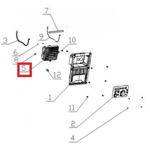 Інвертор генератора 3200io