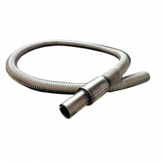 Труба Vulkan для відведення вихлопних газів 25 мм 150 см для інверторних генераторів FOGO з нержавіючої сталі