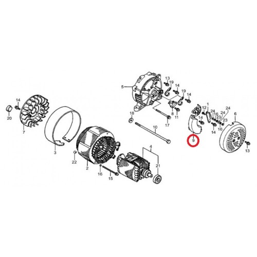 Автоматичний регулятор напруги  для генератора  5-7 кВт