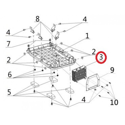 Інвертор генератора KP2300-2800io-2