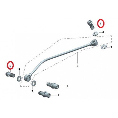 Болт з'єднувальний 2V90F