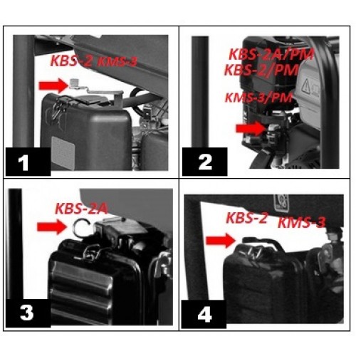Газовий модуль KBS-2A/PM для мотопомп і мотоблоків